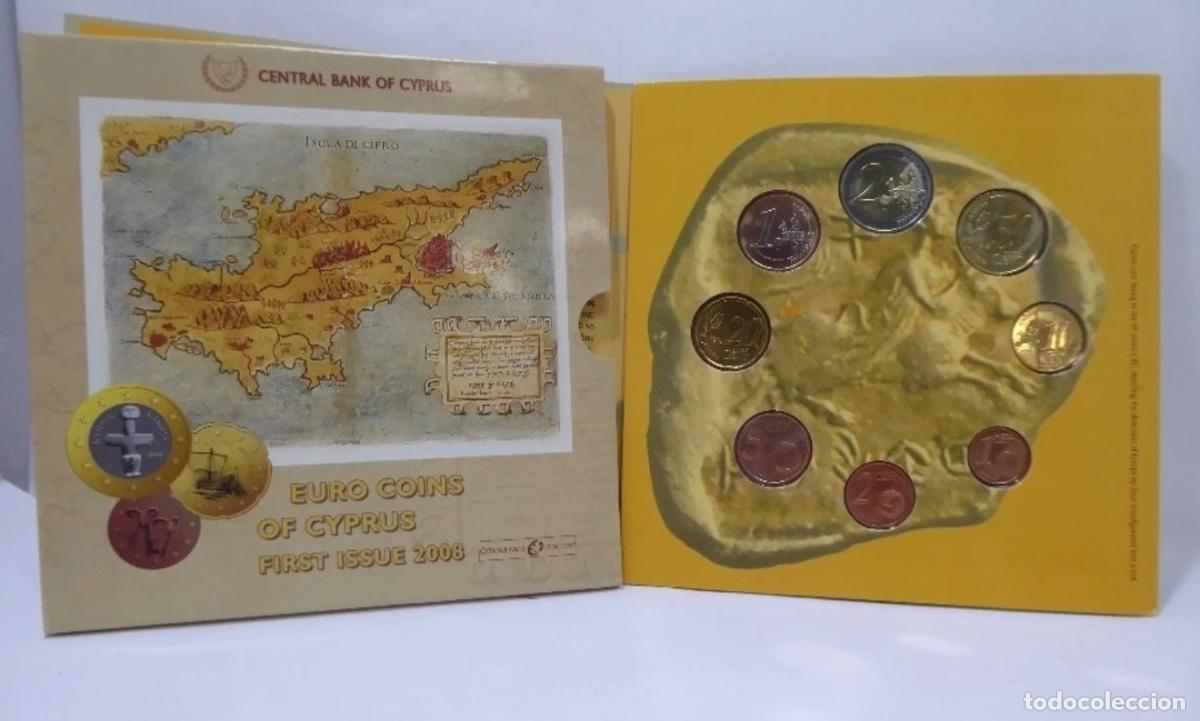 Euro: CHIPRE 2008 &mdash; PRIMERA EMISI&Oacute;N OFICIAL DEL EURO &mdash; SET CENTRAL BANK OF CYPRUS