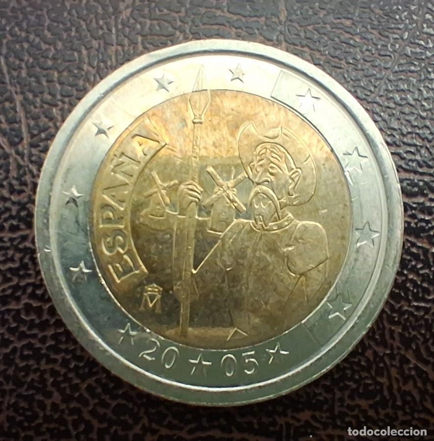Euros: 2 EUROS ESPA&Ntilde;A DON QUIJOTE