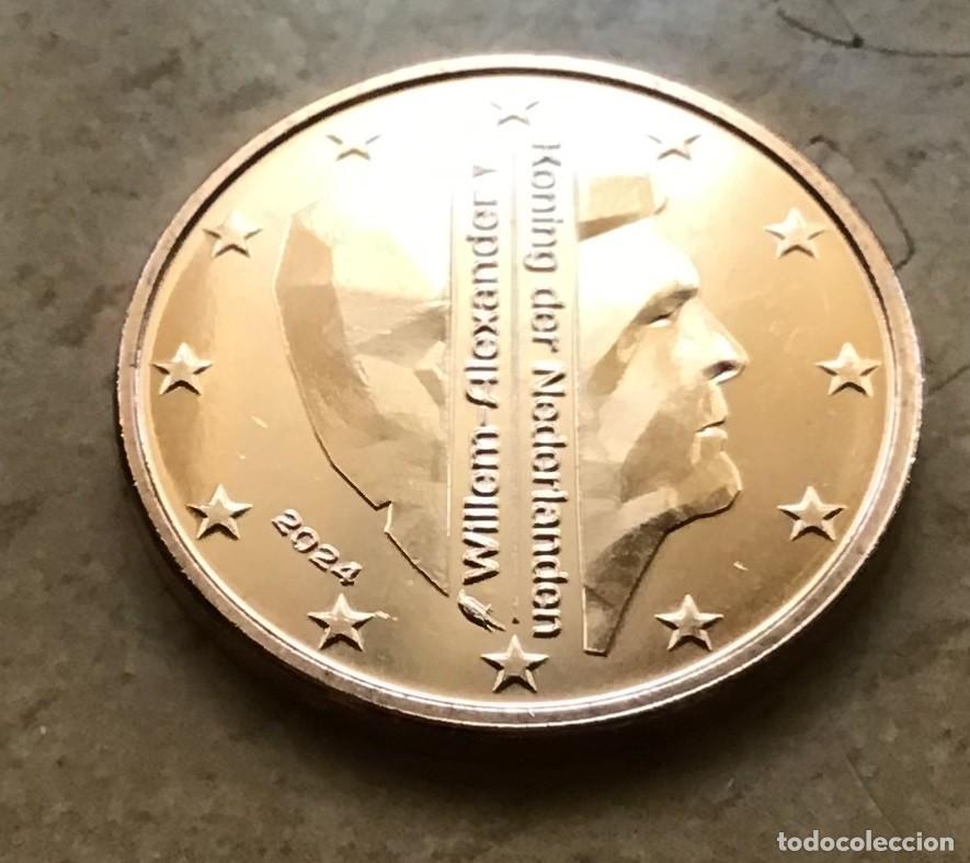 Euros: 5 c&eacute;ntimos de euro de Holanda (Pa&iacute;ses Bajos). A&ntilde;o 2024