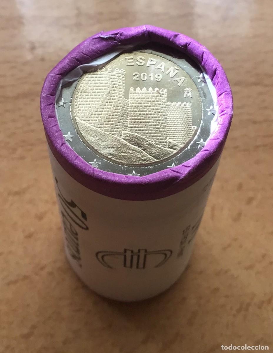 Euros: 2 euros conmemorativos de Espa&ntilde;a. &Aacute;vila. A&ntilde;o 2019. Sin circular