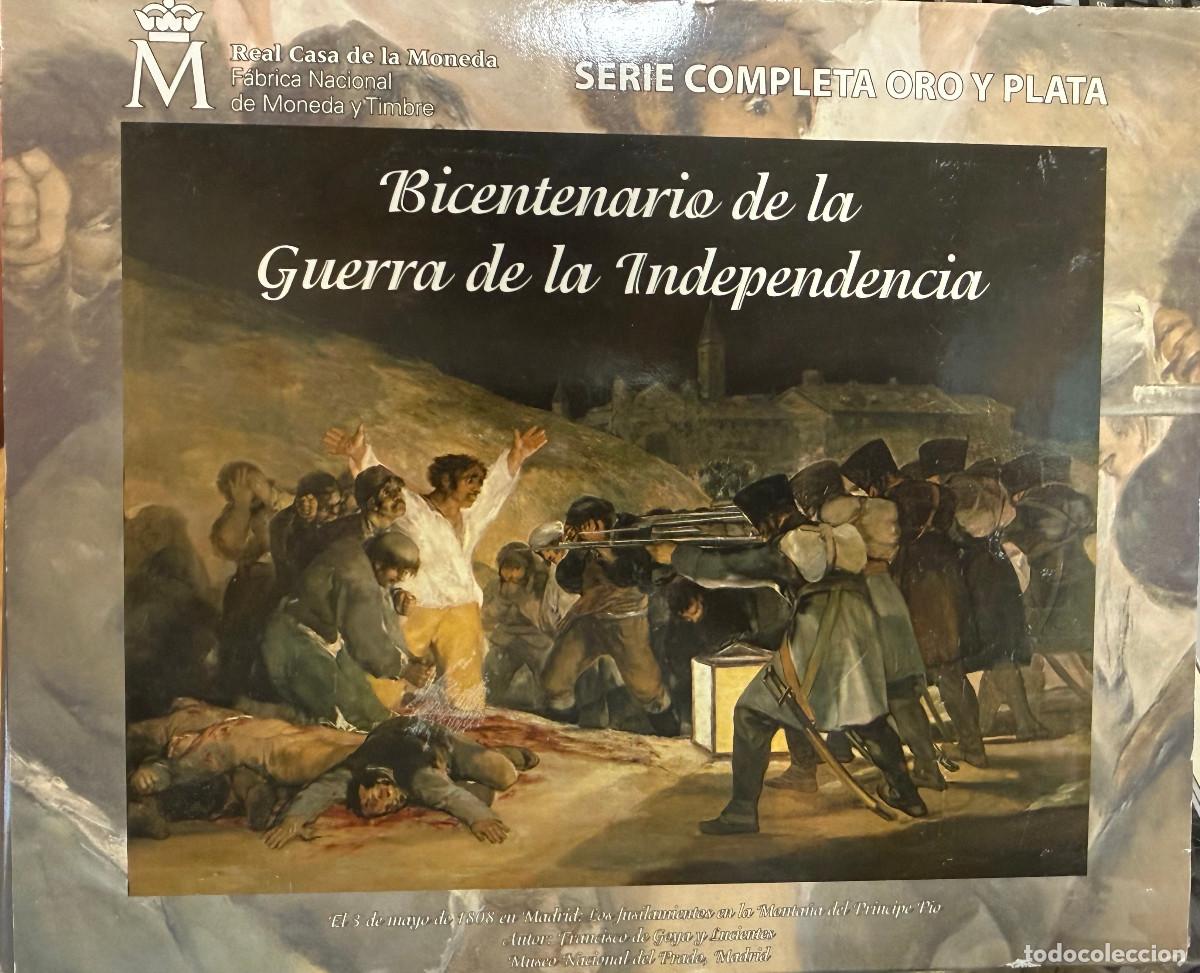 Euros: ESPA&Ntilde;A 50 EUROS + 3 x 10 EUROS 2008 Bicentenario de la Guerra de la Independencia