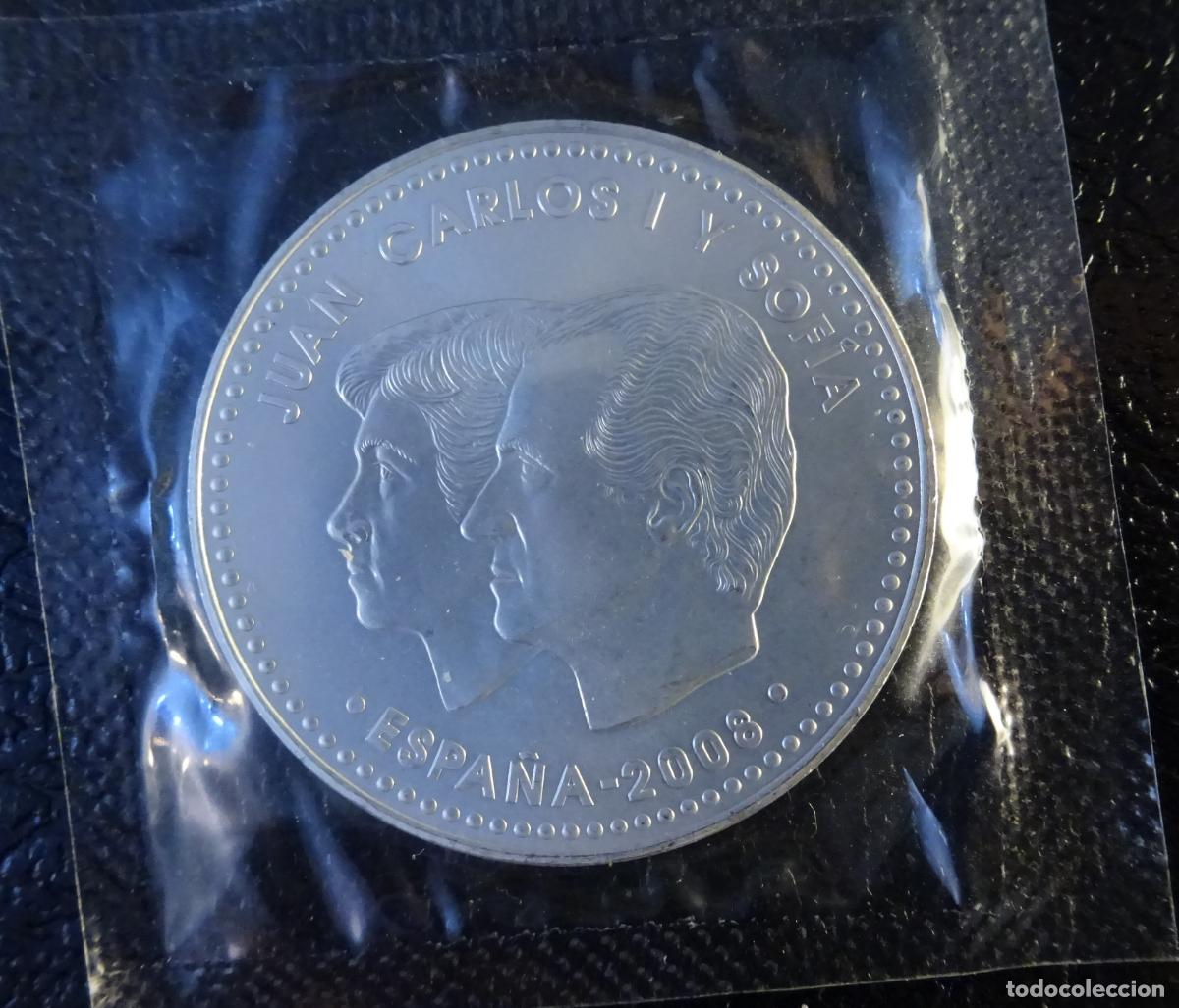Euros: ESPA&Ntilde;A 12 EURO PLATA 2008 A&Ntilde;O INTERNACIONAL DEL PLANETA TIERRA. EN BOLSA FNMT