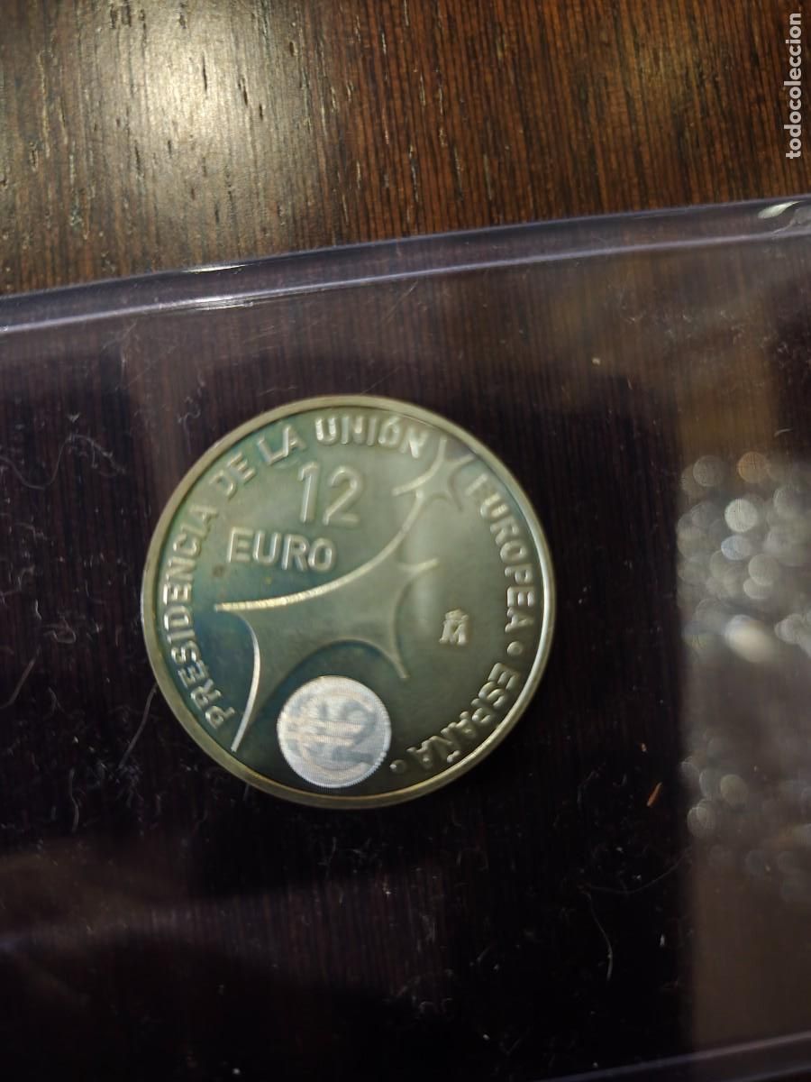 Euros: MONEDA 12 EUROS PRESIDENCIA DE LA UNION EUROPEA 2002
