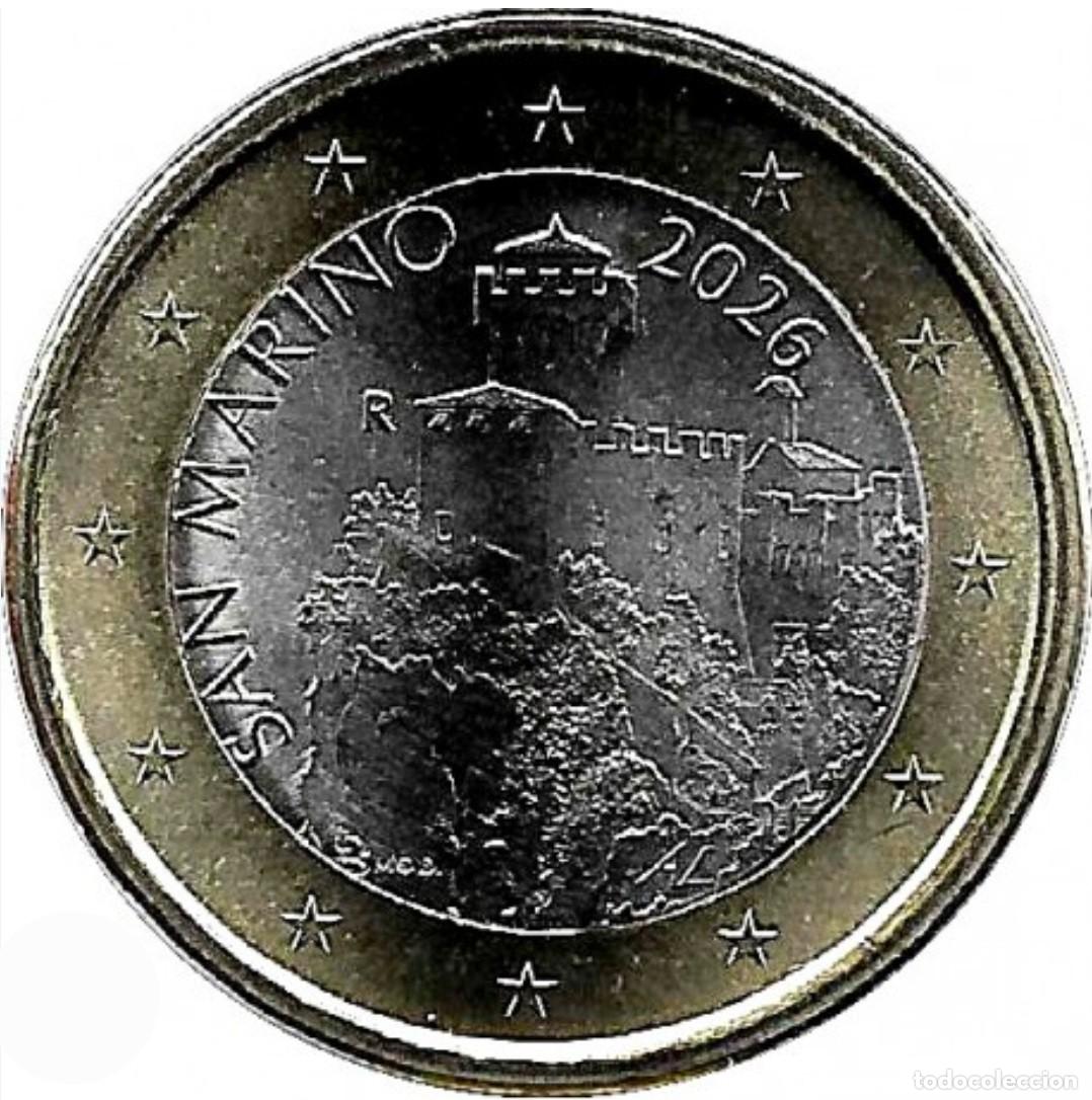 Euros: MONEDA 1 EURO SAN MARINO 2026 - SIN CIRCULAR