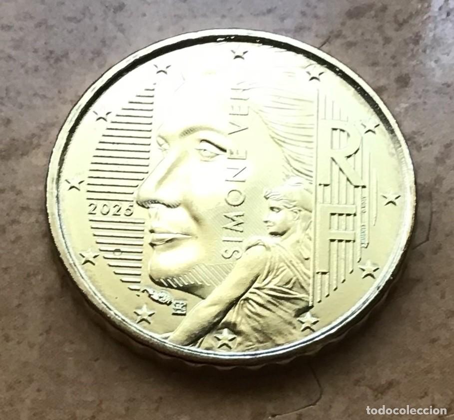 Euros: 10 c&eacute;ntimos de euro de Francia. A&ntilde;o 2025