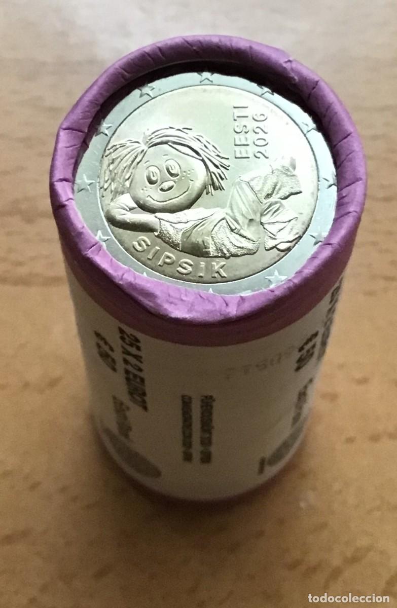 Euros: 2 euros conmemorativos de Estonia. Sipsik. A&ntilde;o 2026. Sin circular