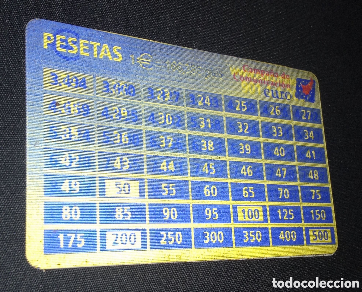 Euros: CONVERTIDOR DE EUROS A PESETAS