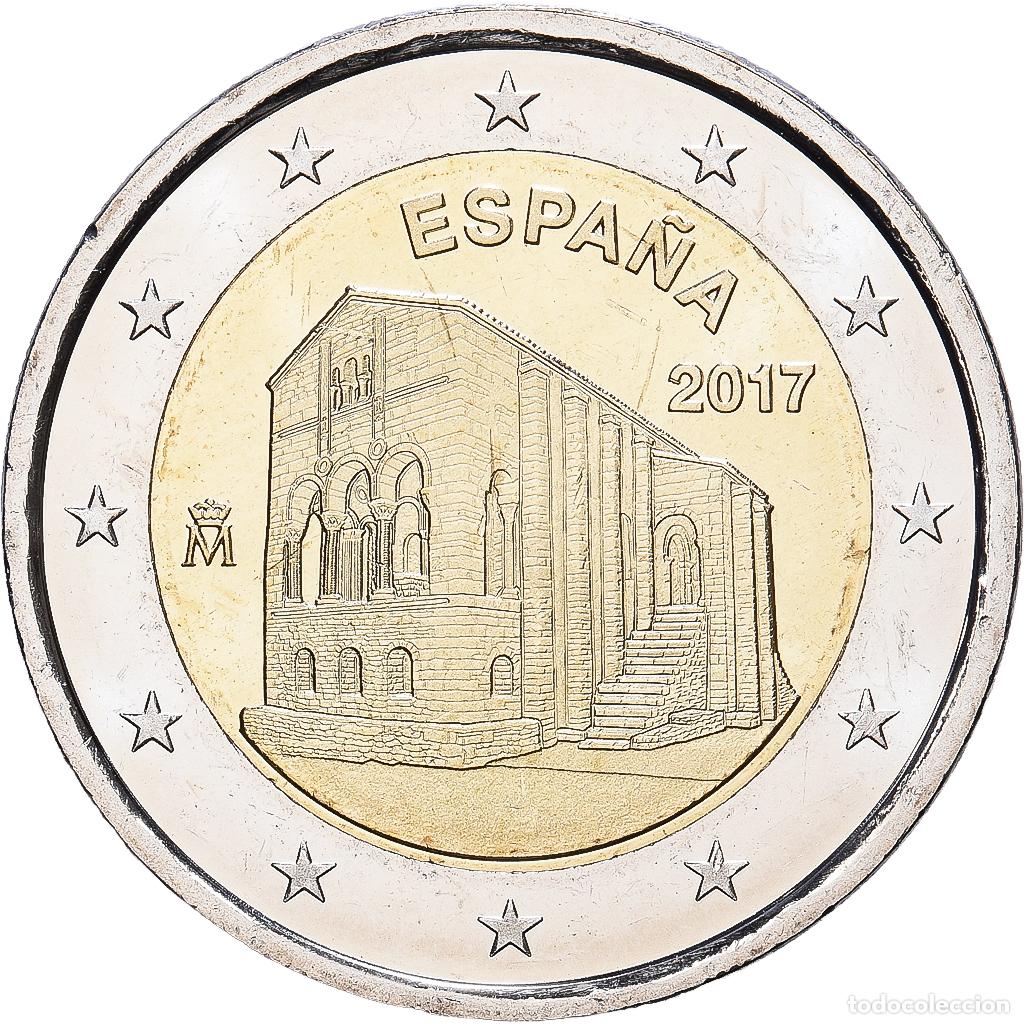 Euros: [#1513963] Espa&ntilde;a, 2 Euro, &Eacute;glises du Royaume des Asturies, 2017, monnaie royale de