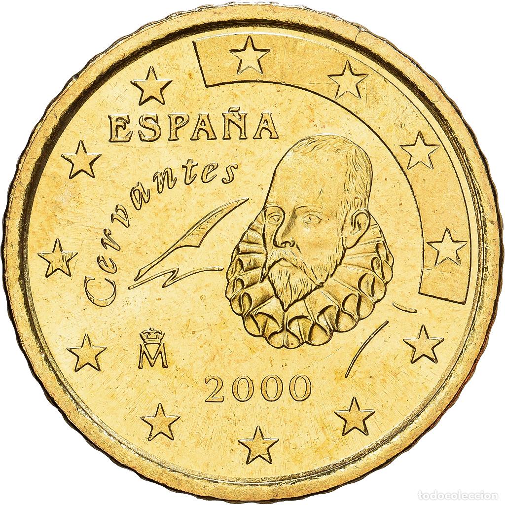 Euros: [#1514029] Espa&ntilde;a, Juan Carlos I, 50 Euro Cent, 2000, Madrid, Lat&oacute;n, SC, KM:1045