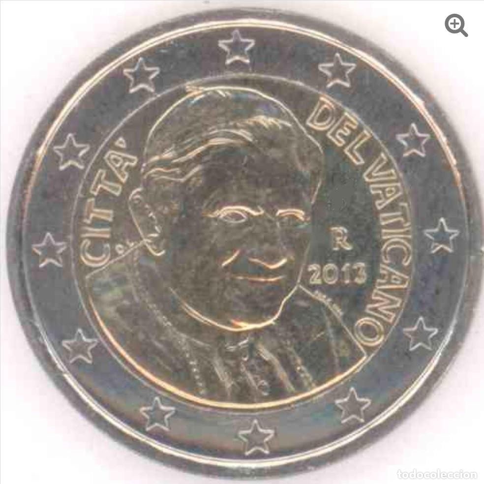 Euros: MONEDA 2 EUROS VATICANO 2013 - SACADA DE CARTERA ORIGINAL - SIN CIRCULAR