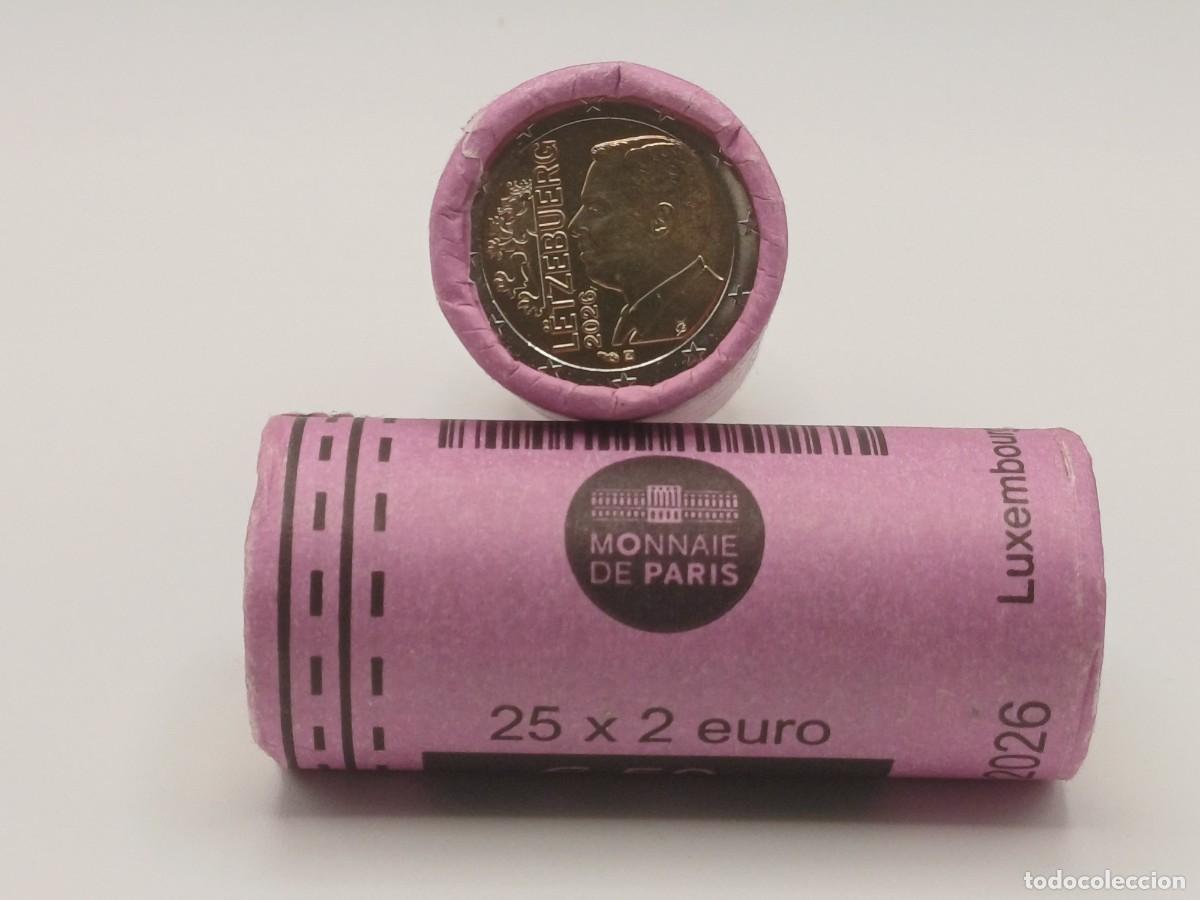 Euros: LUXEMBURGO 2 E. ROLLO 2026 - NUEVO DISE&Ntilde;O - 25 MONEDAS - SIN CIRCULAR