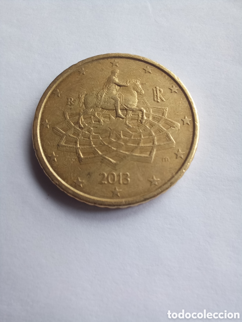 Euros: MONEDA 50 C&Eacute;NTIMOS DE EURO ITALIA - A&Ntilde;O 2013 (MARCO AURELIO)