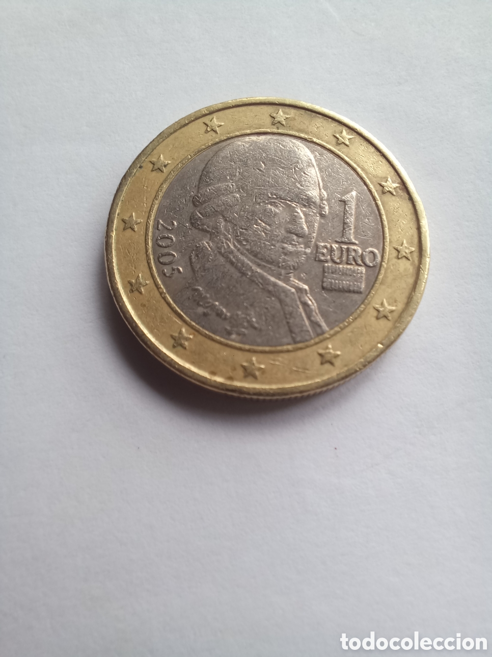 Euros: MONEDA 1 EURO AUSTRIA - A&Ntilde;O 2005 (AMADEUS MOZART)