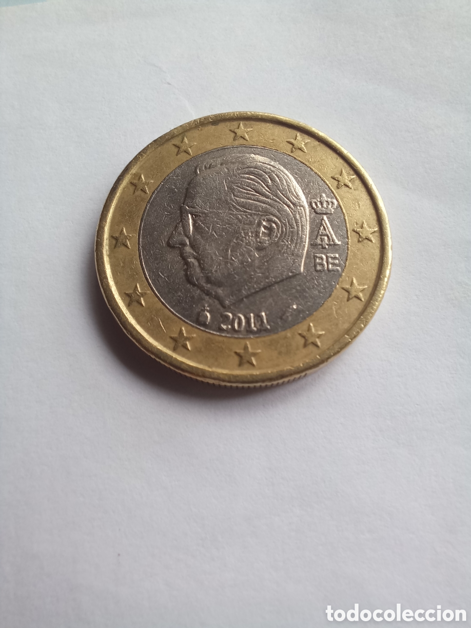 Euros: MONEDA 1 EURO B&Eacute;LGICA - A&Ntilde;O 2011 (REY ALBERTO II)