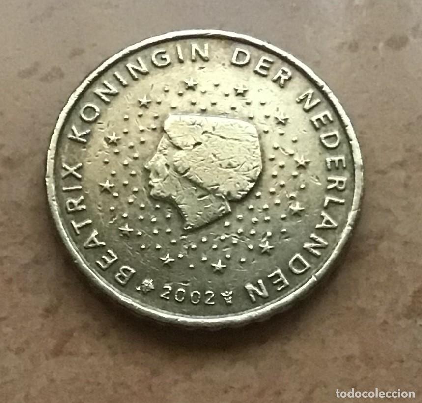 Euros: 10 c&eacute;ntimos de euro de Holanda (Pa&iacute;ses Bajos). A&ntilde;o 2002