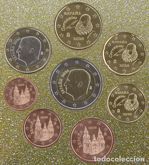 Euros: Euro Juego de monedas Espa&ntilde;a 2026 Sin Circular