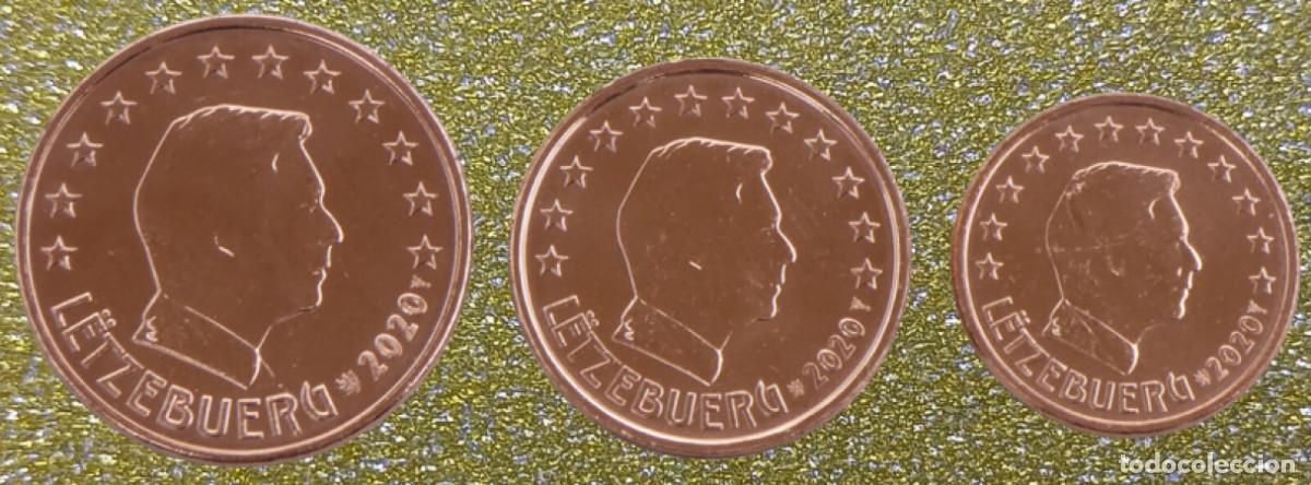 Euros: EURO 1+2+5 CENTIMOS LUXEMBURGO 2020 SIN CIRCULAR