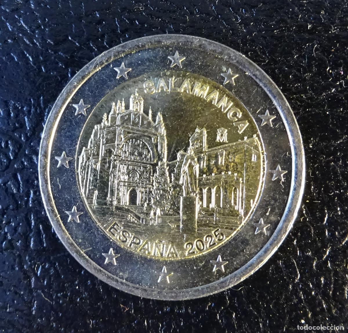 Euros: ESPA&Ntilde;A 2 EUROS 2025 SALAMANCA