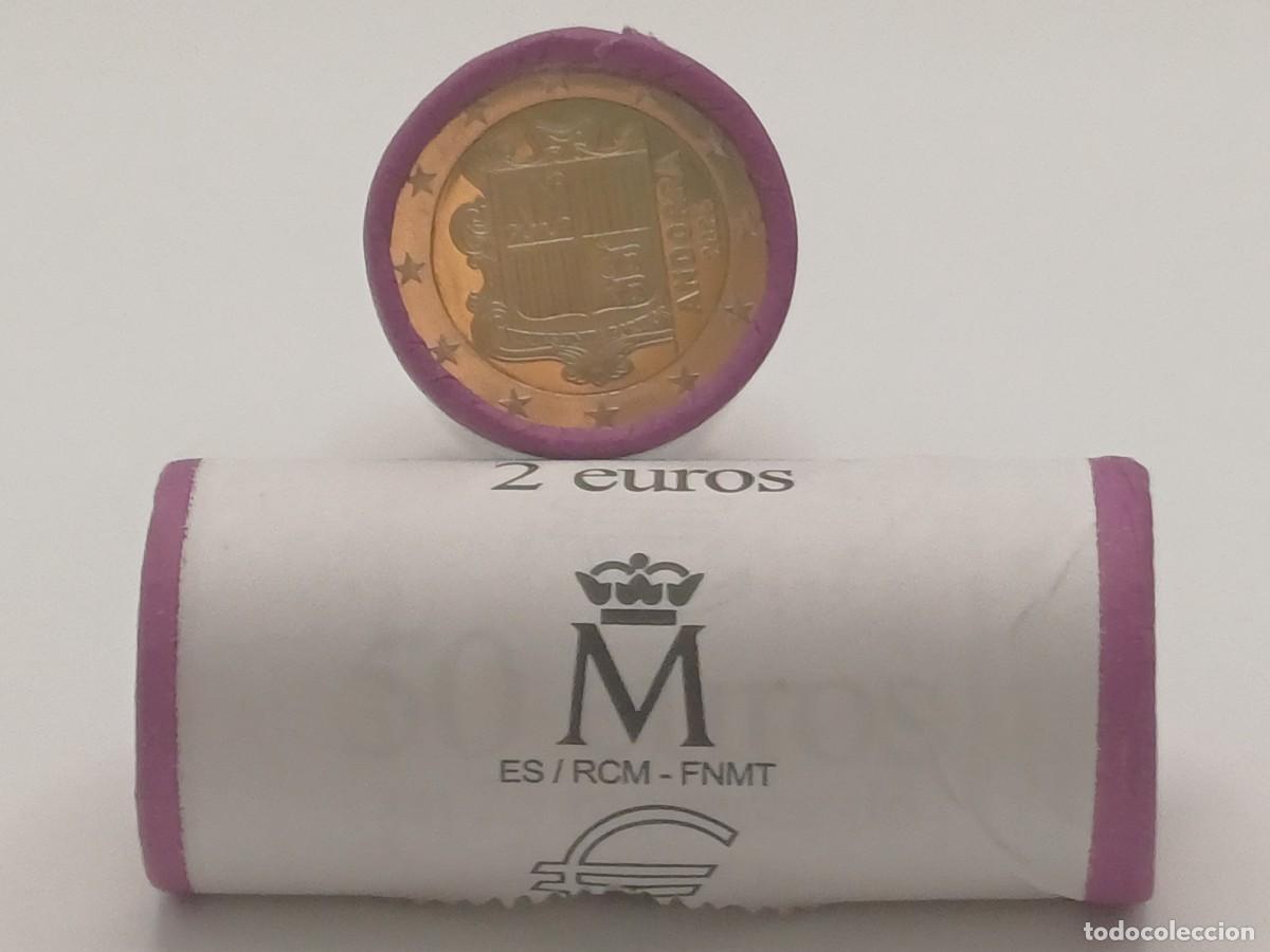 Euros: ANDORRA 2 EURO ROLLO 2026 - 25 MONEDAS - NOVEDAD - SIN CIRCULAR