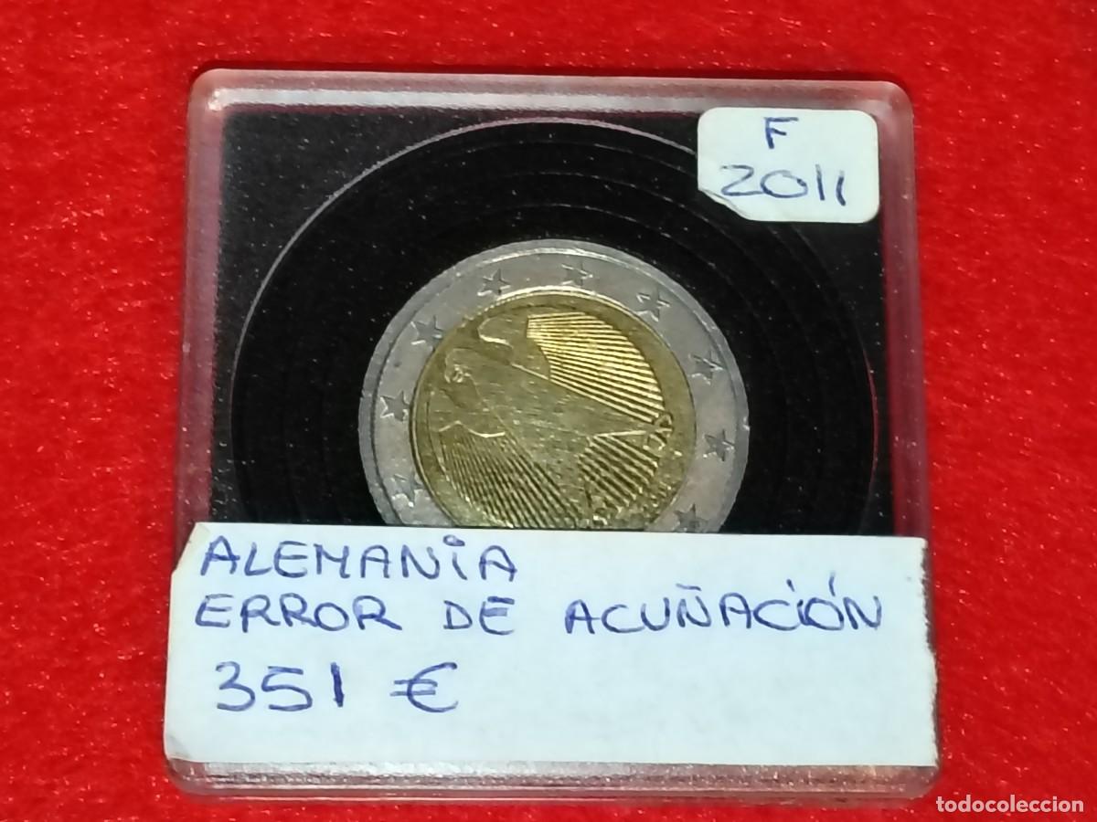 Euros: 2 EUROS 2011 ALEMANIA (F) (ERROR DE ACU&Ntilde;ACI&Oacute;N)