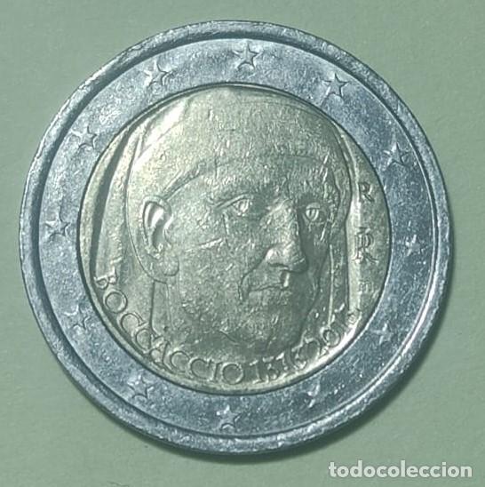 Euros: Moneda 2 Euros ITALIA 2013 GIOVANNI BOCCACCIO