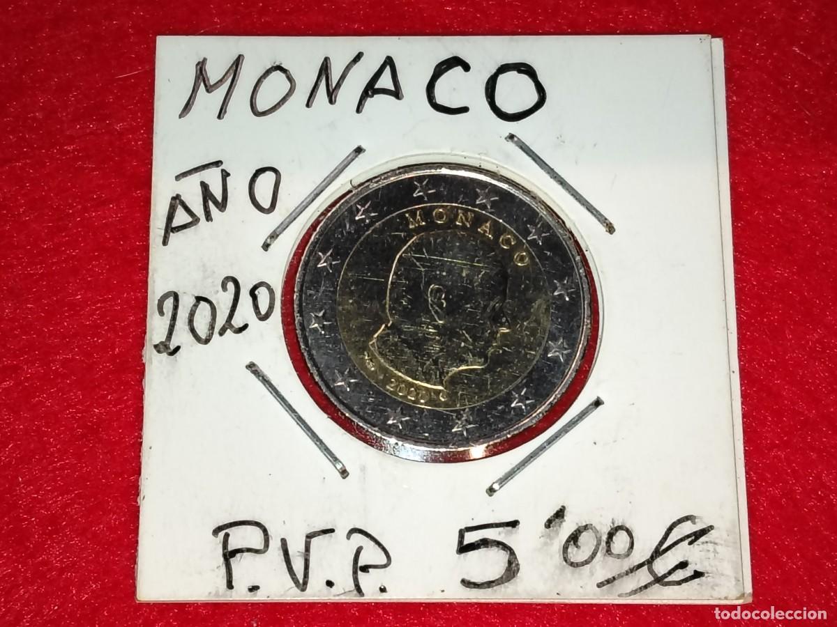 Euros: MONEDA 2 EUROS MONACO 2020 - Foto 1