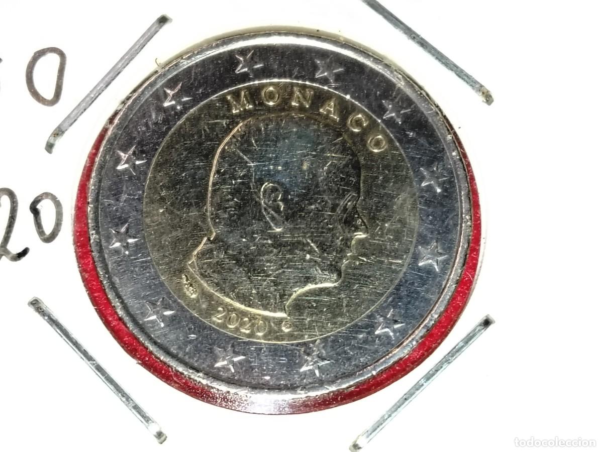Euros: MONEDA 2 EUROS MONACO 2020 - Foto 3