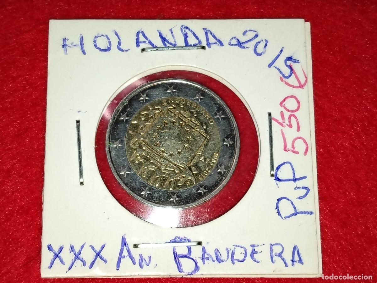 Euros: MONEDA 2 EUROS HOLANDA 2015 (XXX AN.BANDERA)