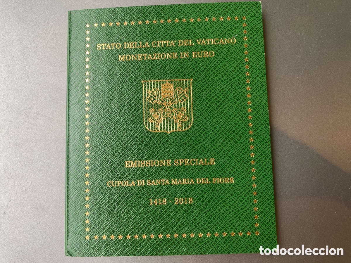 Euros: Cartera divisional Vaticano 2018 8 valores + 5&euro;