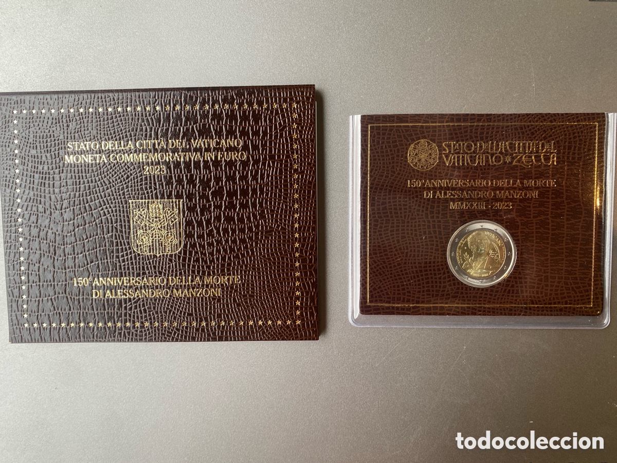 Euros: Cartera 2&euro; 2023 Manzoni 27&euro;