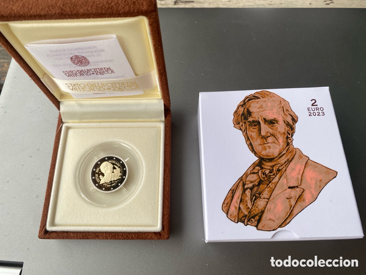 Euros: 2&euro; Vaticano 2023 manzoni
