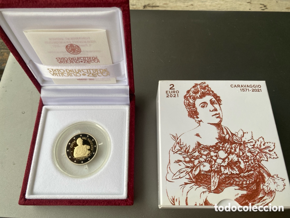 Euros: 2&euro; Vaticano 2021 Caravaggio - Foto 1