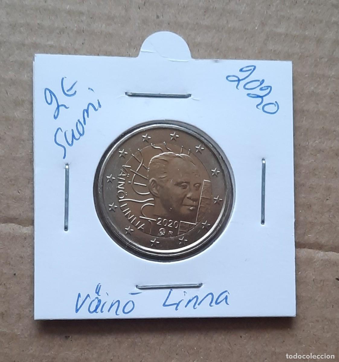 Euros: Finlandia conmemorativa 2 euros V&auml;in&ouml; Linna 2020 circulada