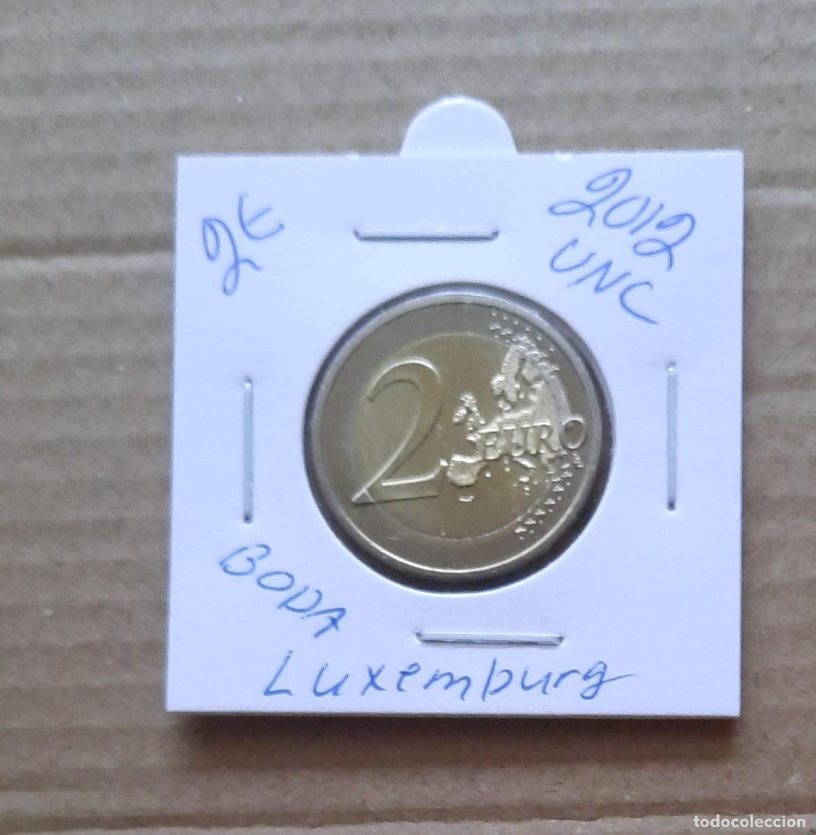 Euros: Luxemburgo conmemorativa 2 euros Boda 2010 UNC