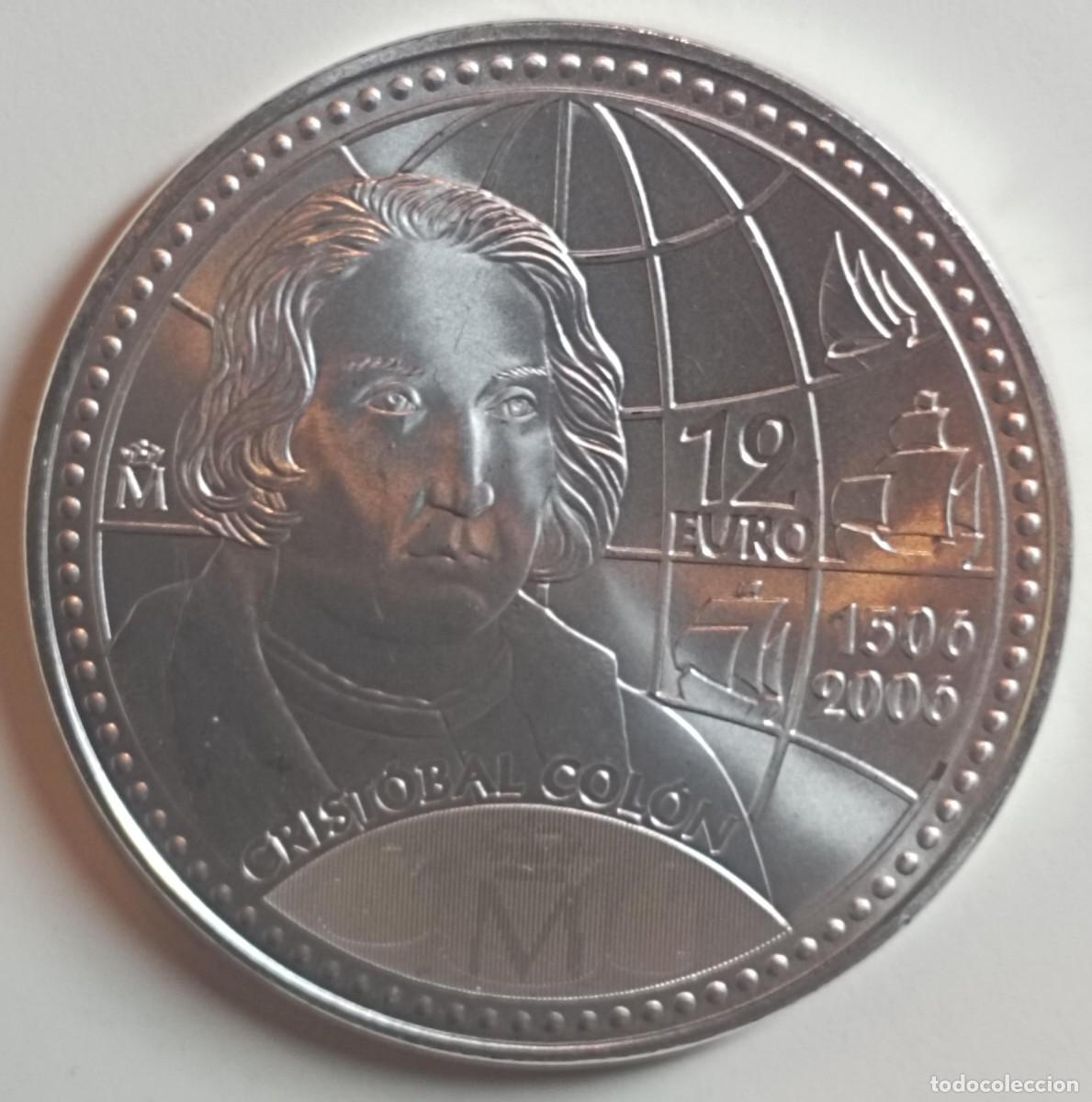Euros: Moneda de Espa&ntilde;a 12 euros del 2006 de plata