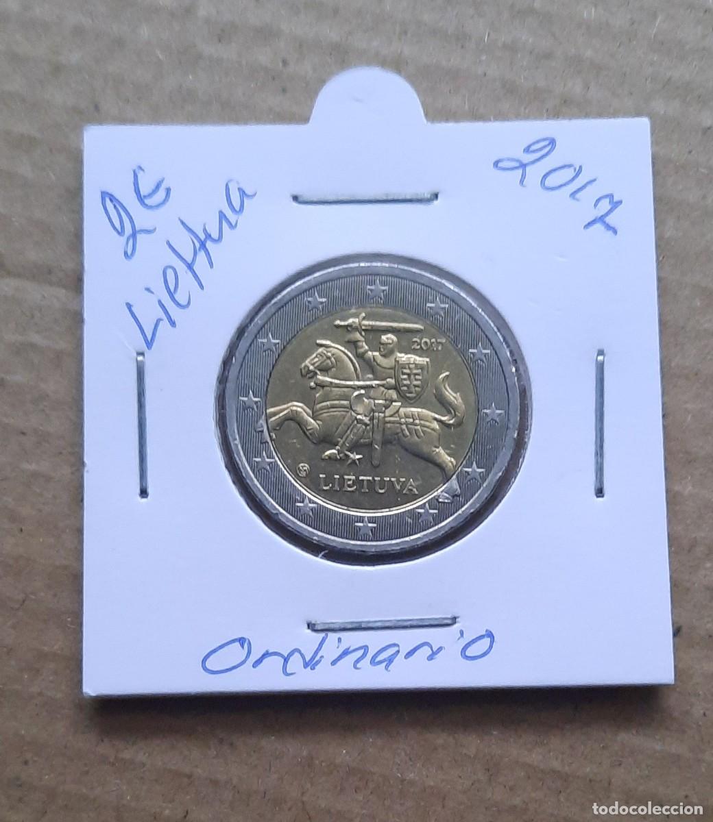 Euro: Lituania 2 euros ordinario 2017 circulada