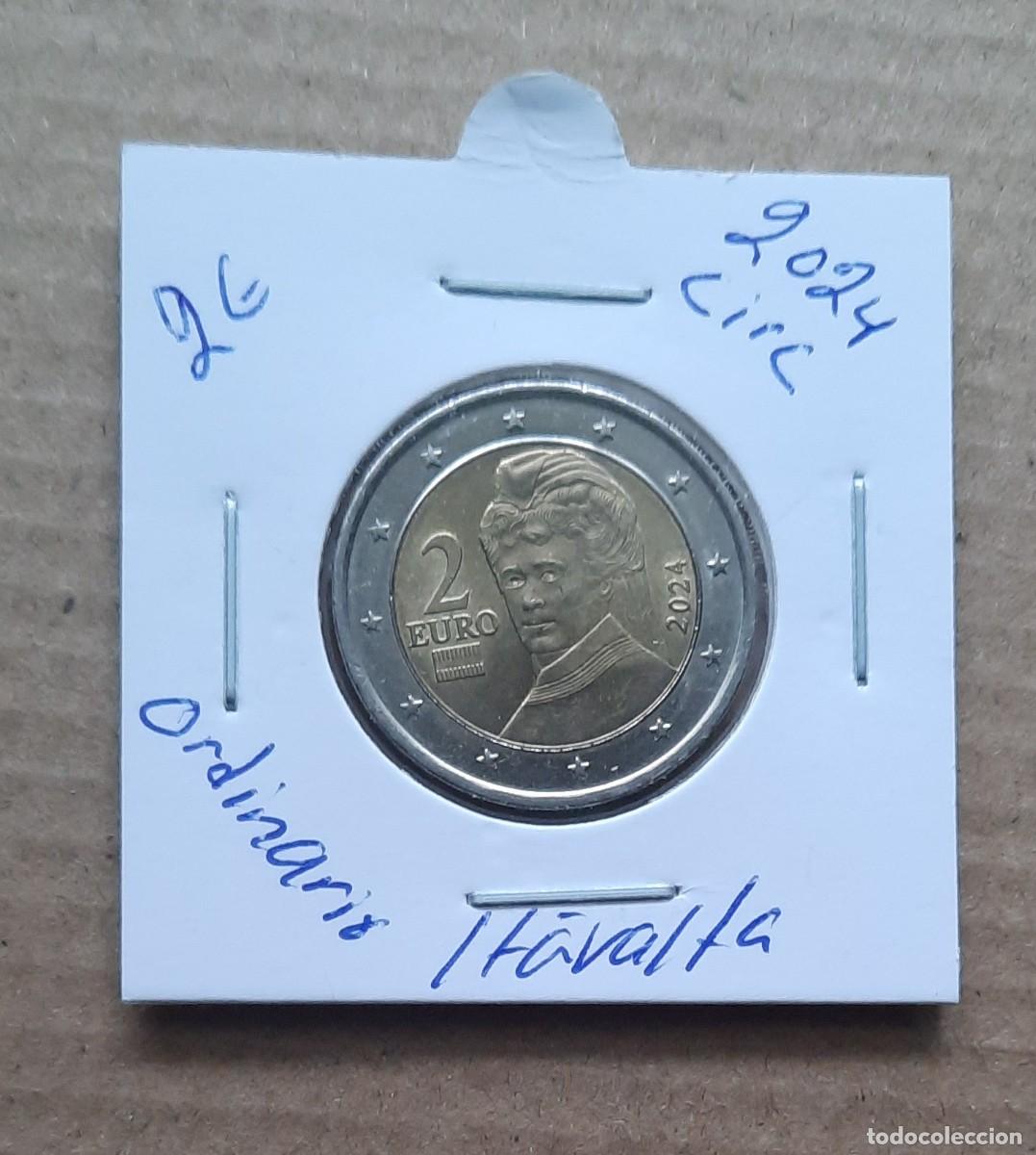 Euros: Austria 2 euros ordinario 20124circulada