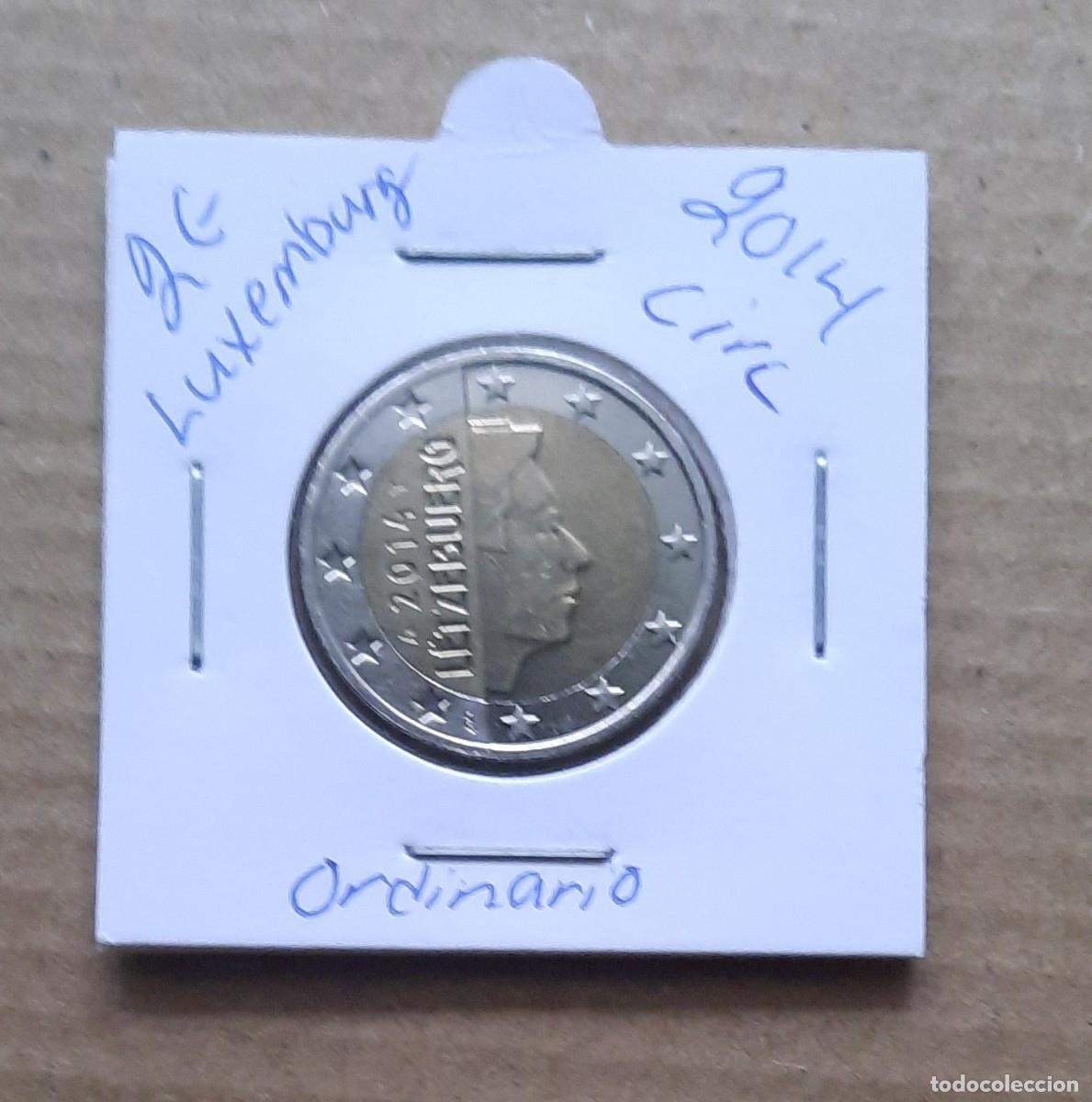 Euro: Luxemburgo 2 euros ordinario 2014 circulada