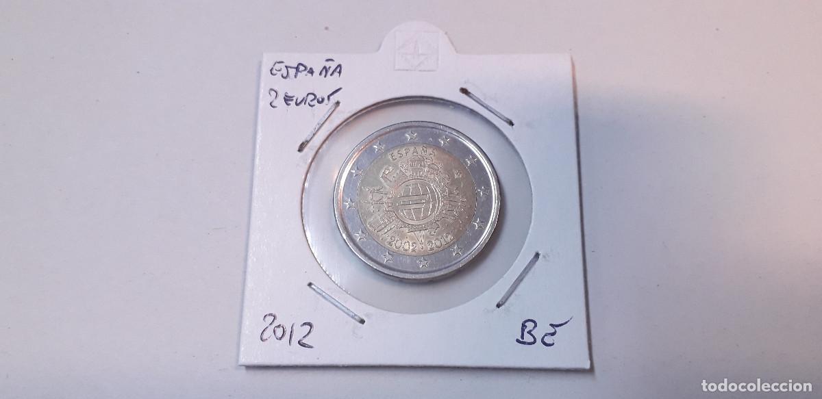 Euros: 003841NUM-X0083-Espa&ntilde;a 2 &euro; -2012 - X aniversario del euro -encartonada