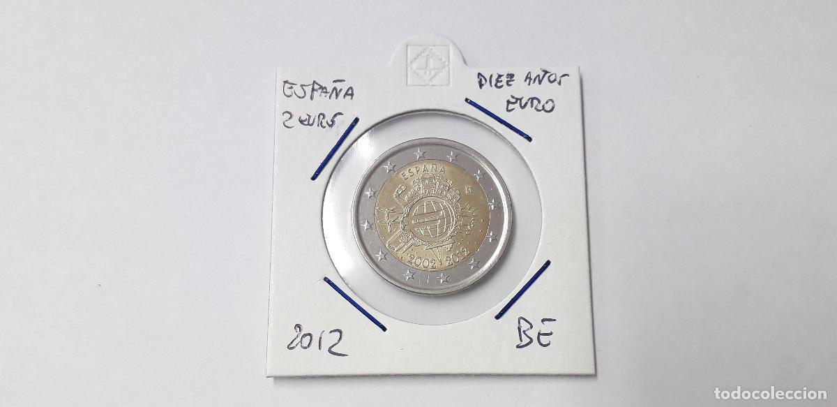 Euros: 003874NUM-X0116-Espa&ntilde;a- 2 &euro; -2012-10 a&ntilde;os del euro - encartonada