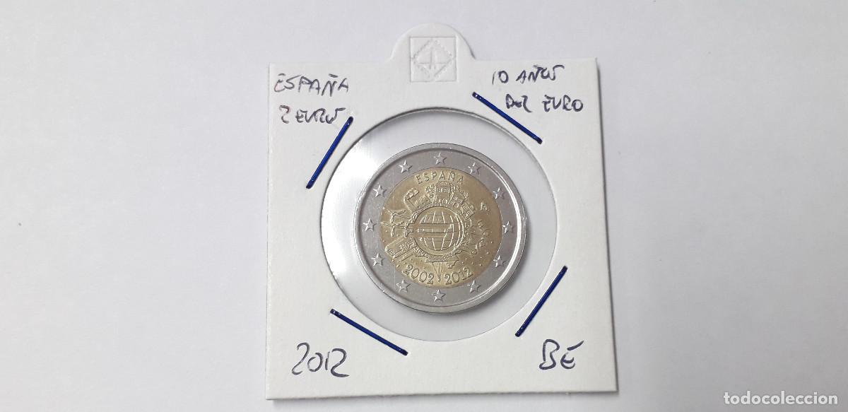 Euros: 003876NUM-X0118-Espa&ntilde;a- 2 &euro;-2012-10 a&ntilde;os del euro - encartonada