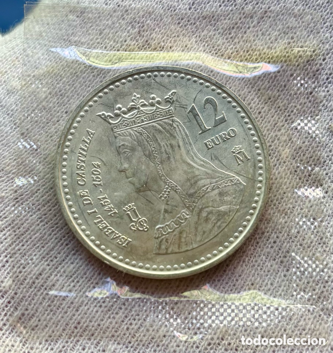 Euros: Moneda PLATA 12 Euro 2004 En Blister. Isabel la Cat&oacute;lica