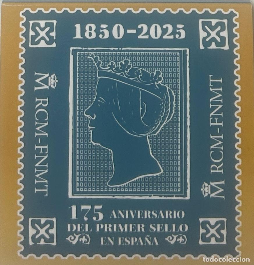 Euros: CREXP759 ESTUCHE MONEDA ESPA&Ntilde;A 10 EUROS 2025 175 ANIV. DEL PRIMER SELLO CON CERTIFICADO
