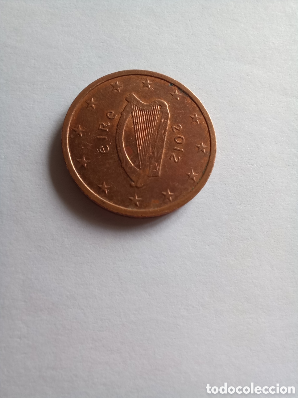 Euros: MONEDA 2 C&Eacute;NTIMOS DE EURO IRLANDA - A&Ntilde;O 2012 (S&Iacute;MBOLO NACIONAL)