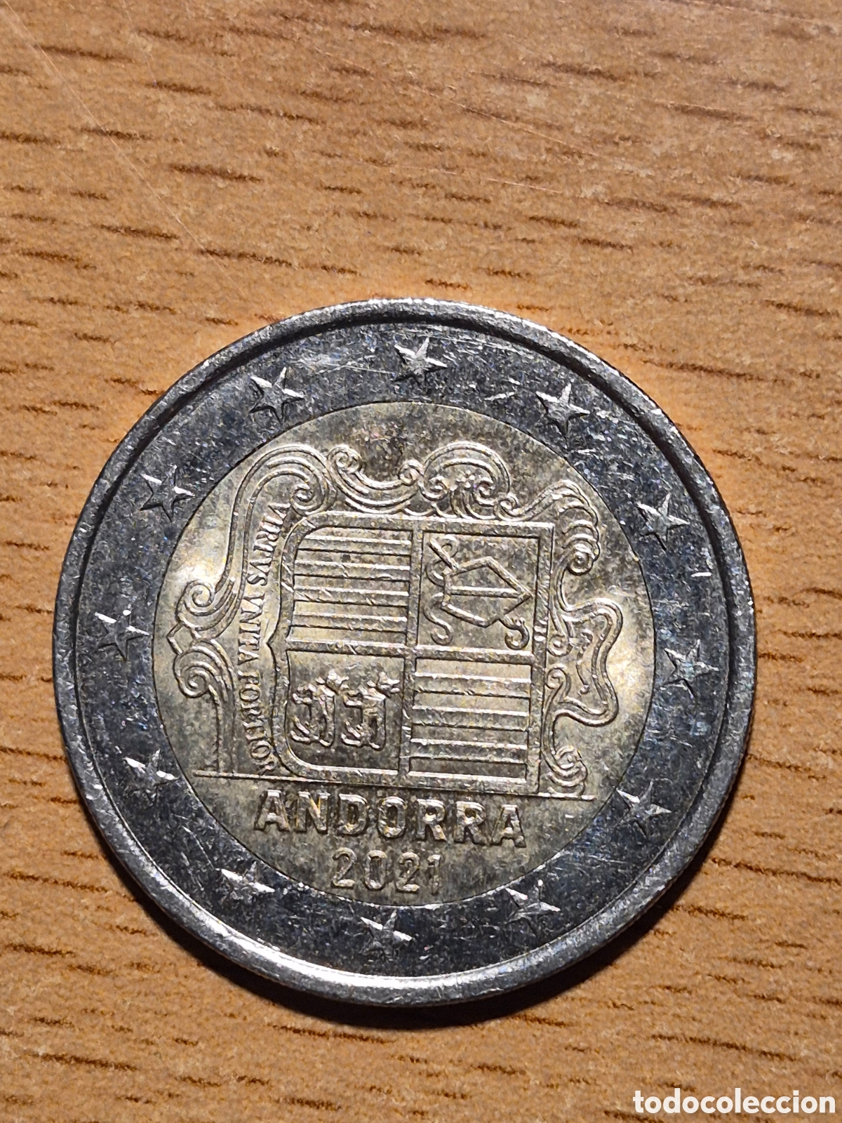 Euros: ANDORRA MONEDA DE 2 EUROS A&Ntilde;O 2021 CIRCULADA