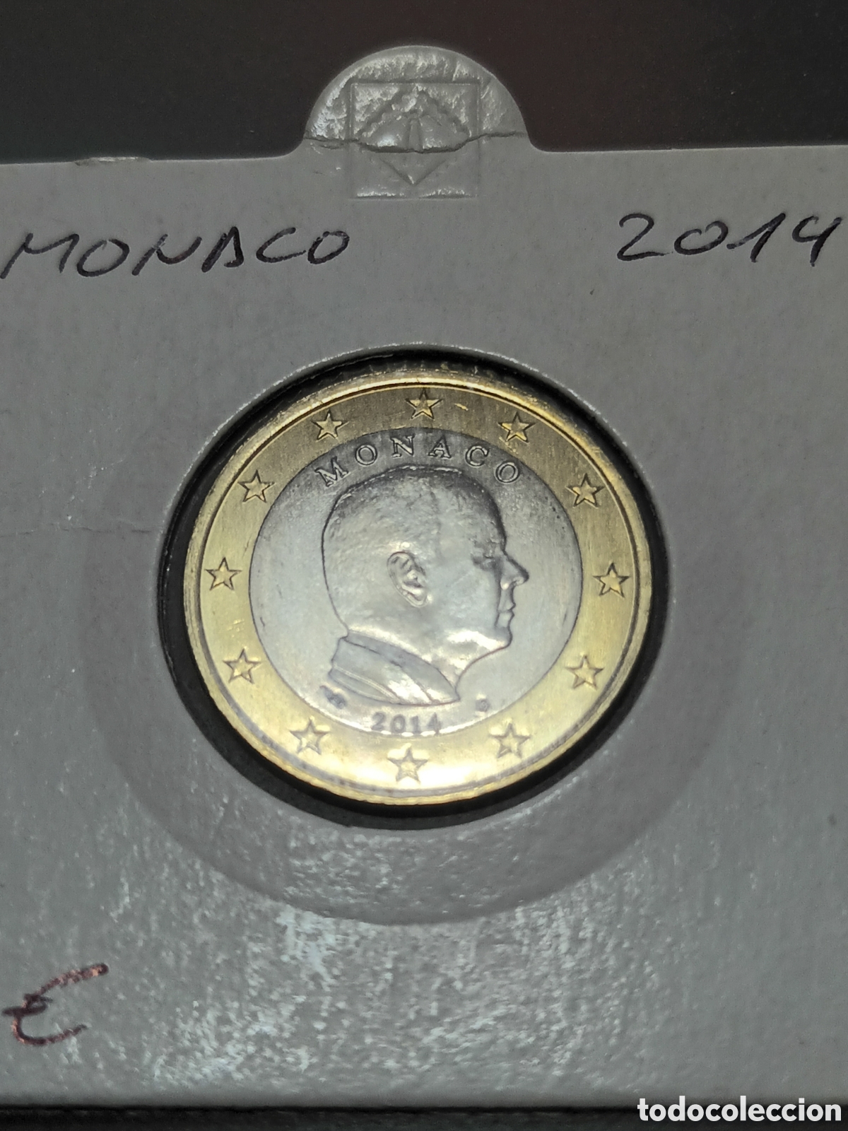 Euros: 1 EURO MONACO 2014 SIN CIRCULAR - Foto 3