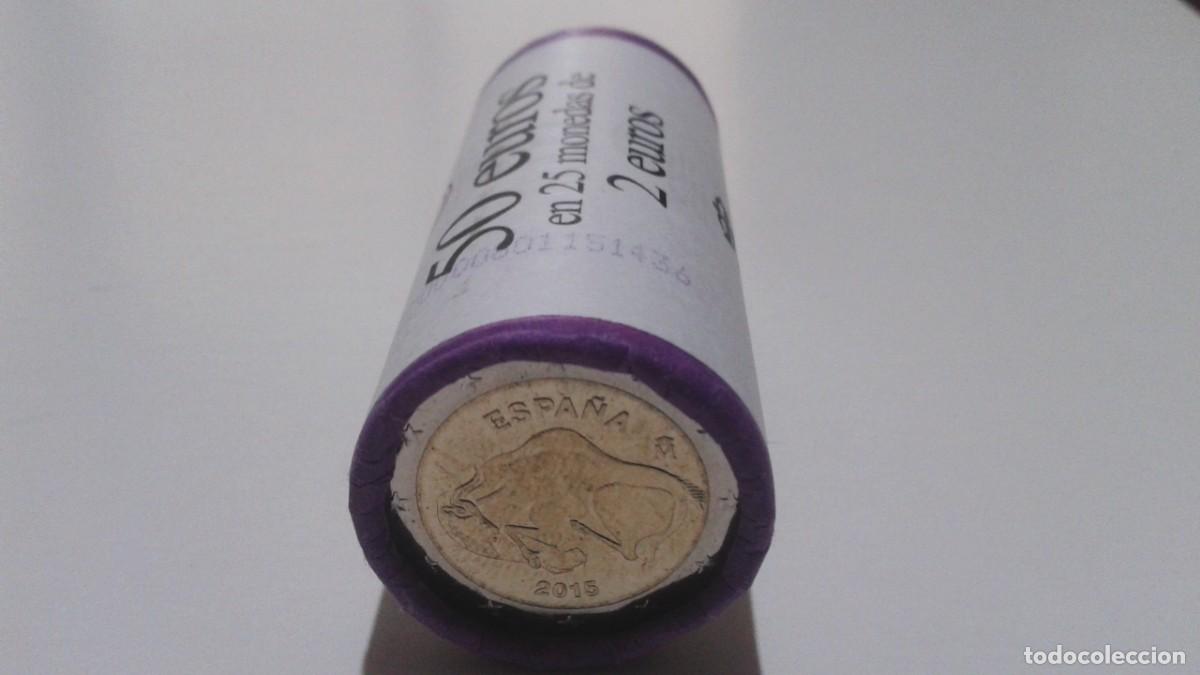 Euros: ESPA&Ntilde;A 2015 ROLLO 25 MONEDAS 2 EUROS - CUEVAS DE ALTAMIRA
