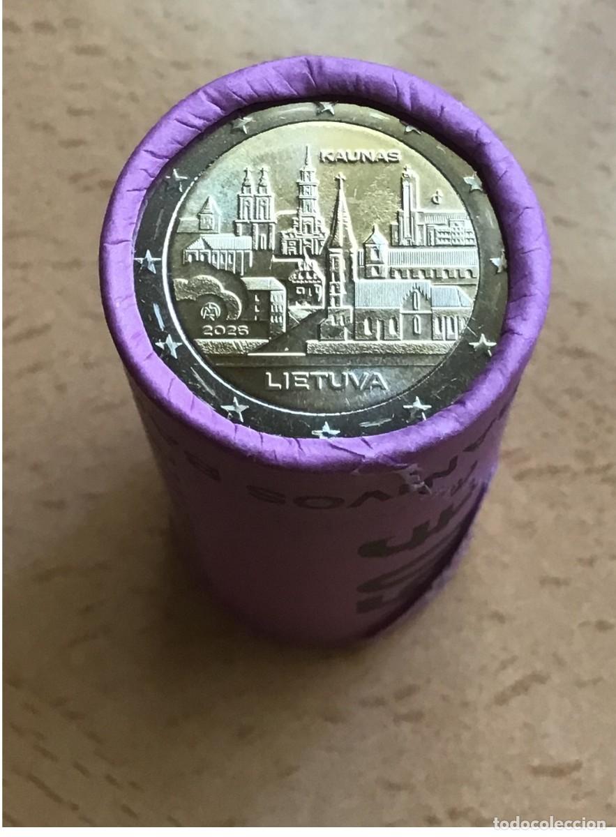 Euros: 2 euros conmemorativos de Lituania. Kaunas. A&ntilde;o 2026. Sin circular
