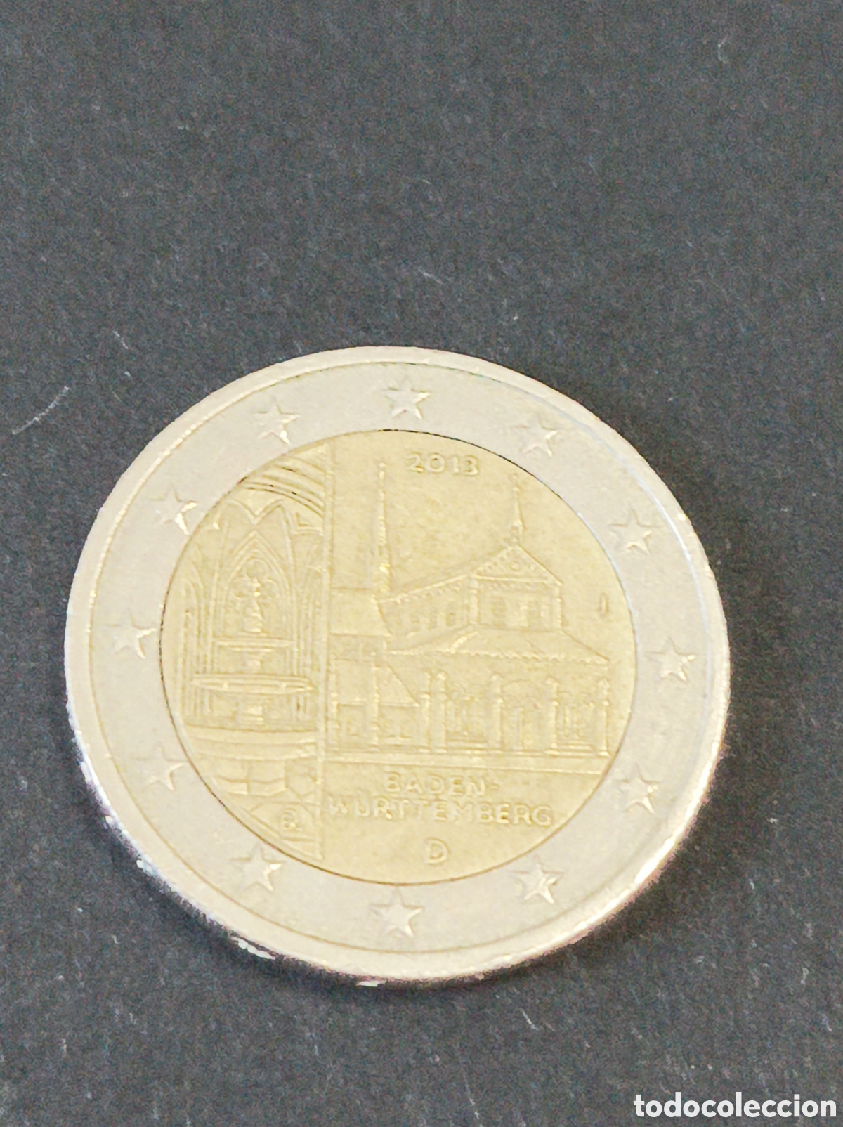 Euros: 2 euros de Alemania 2013.baden w&uuml;temmberg