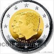 Monedas de Felipe VI: 2 €UROS 2014 CONMEMORATIVOS CORONACIÓN FELIPE VI. Lote 50509077